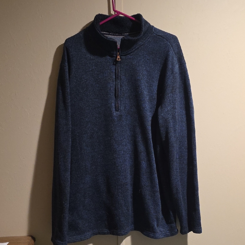Original Weatherprooof Vintage Men's Navy Blue Half-Zip Sweater XXL